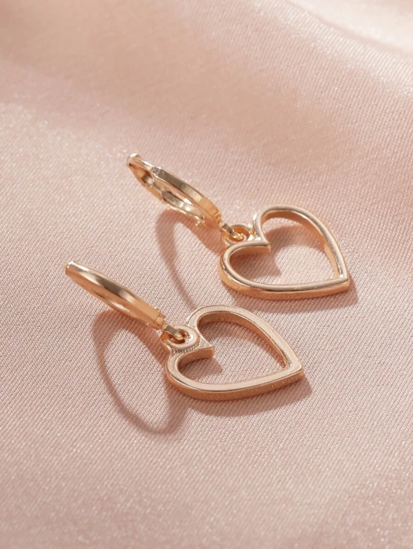 Kolczyki Open Heart
