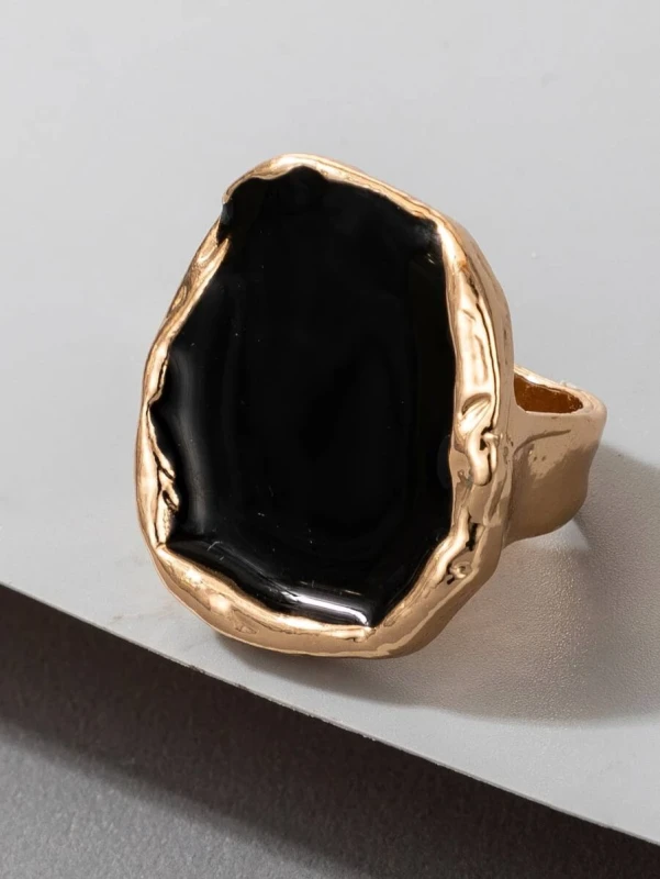 Pierścień Vintage Black