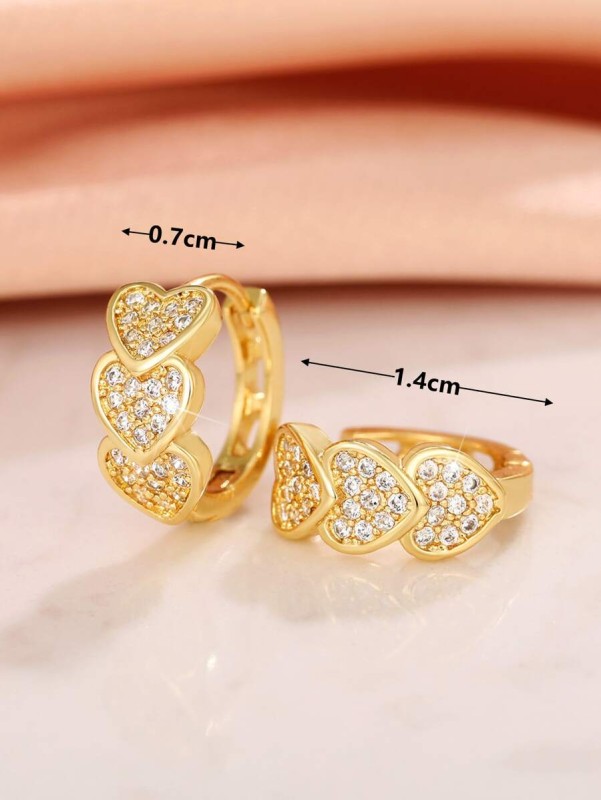 Kolczyki Exclusive Hearts