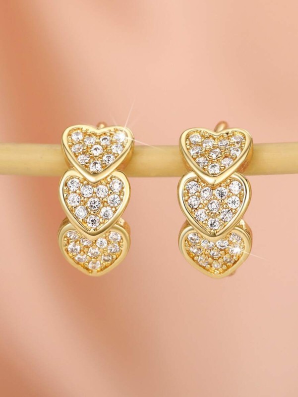 Kolczyki Exclusive Hearts