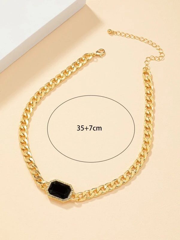 Naszyjnik Black Crystal