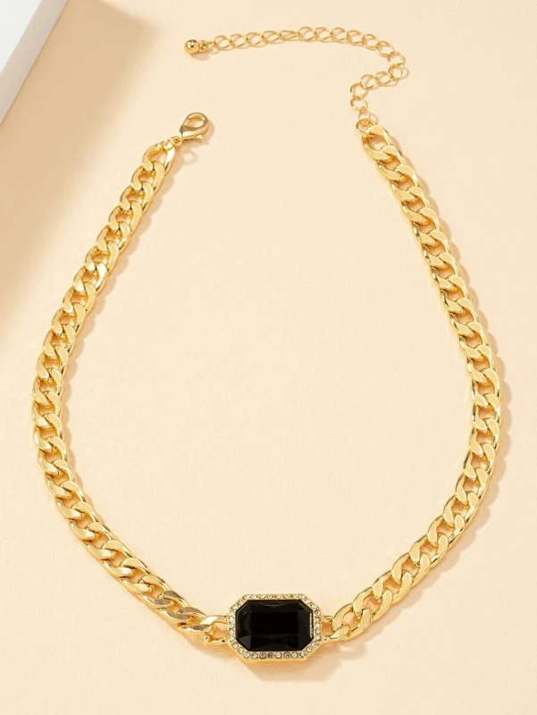 Naszyjnik Black Crystal