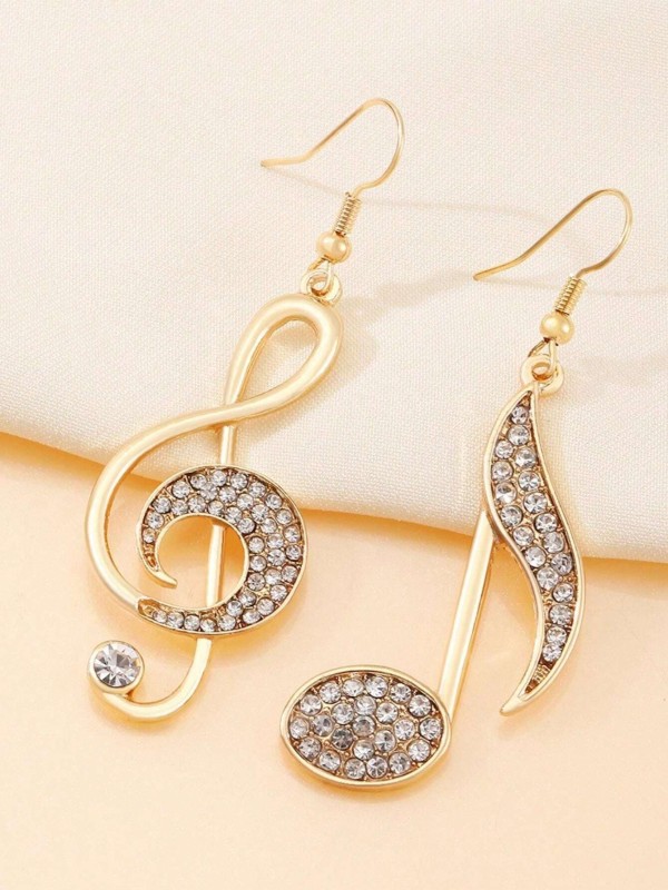 Kolczyki Music Note