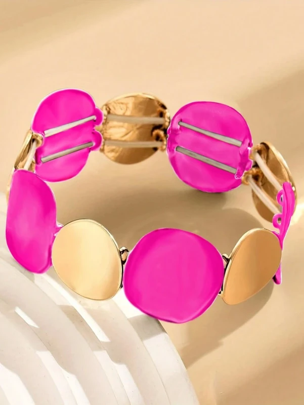 Bransoletka Pink and Gold