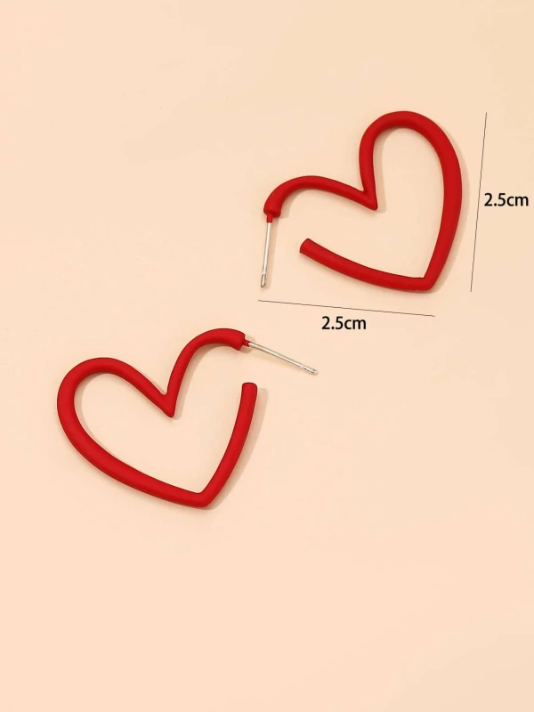 Kolczyki Valentine Heart