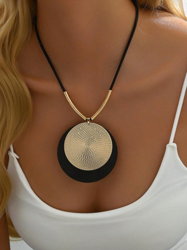 Naszyjnik Double Medallion