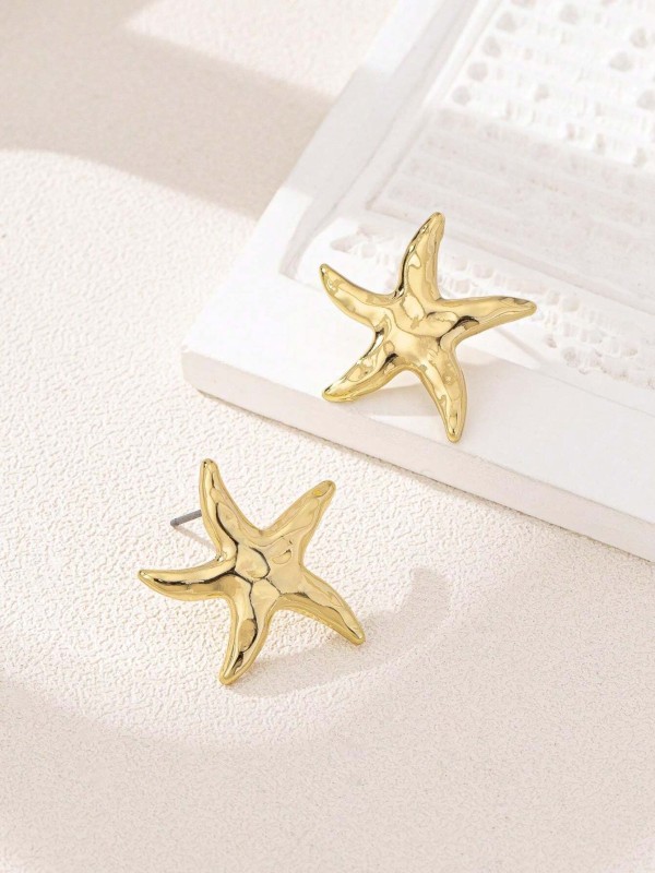 Kolczyki Golden Star