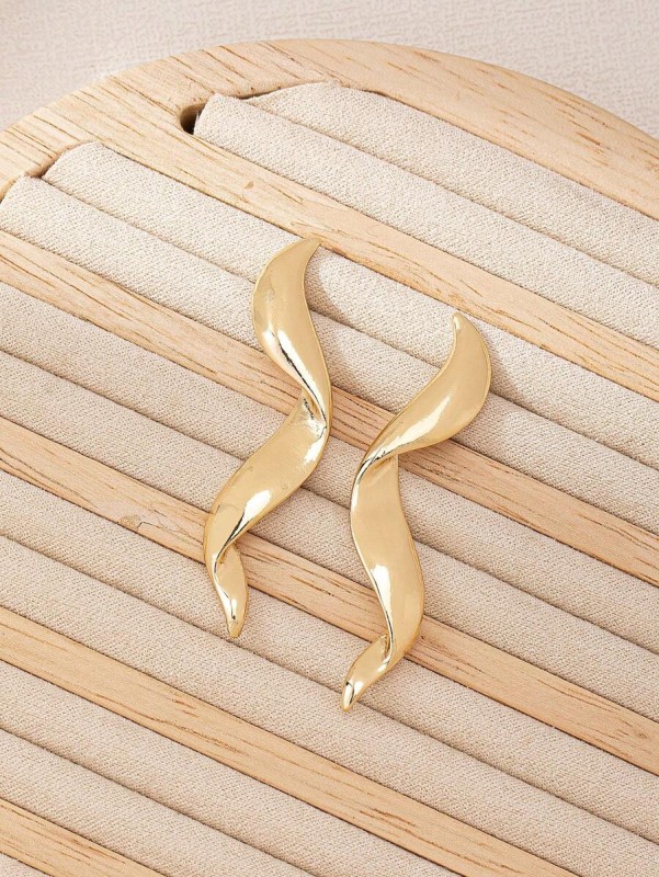 Kolczyki Golden Worm