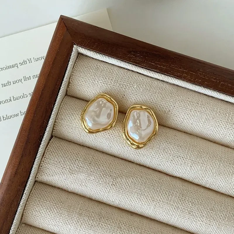 Kolczyki Vintage Pearl