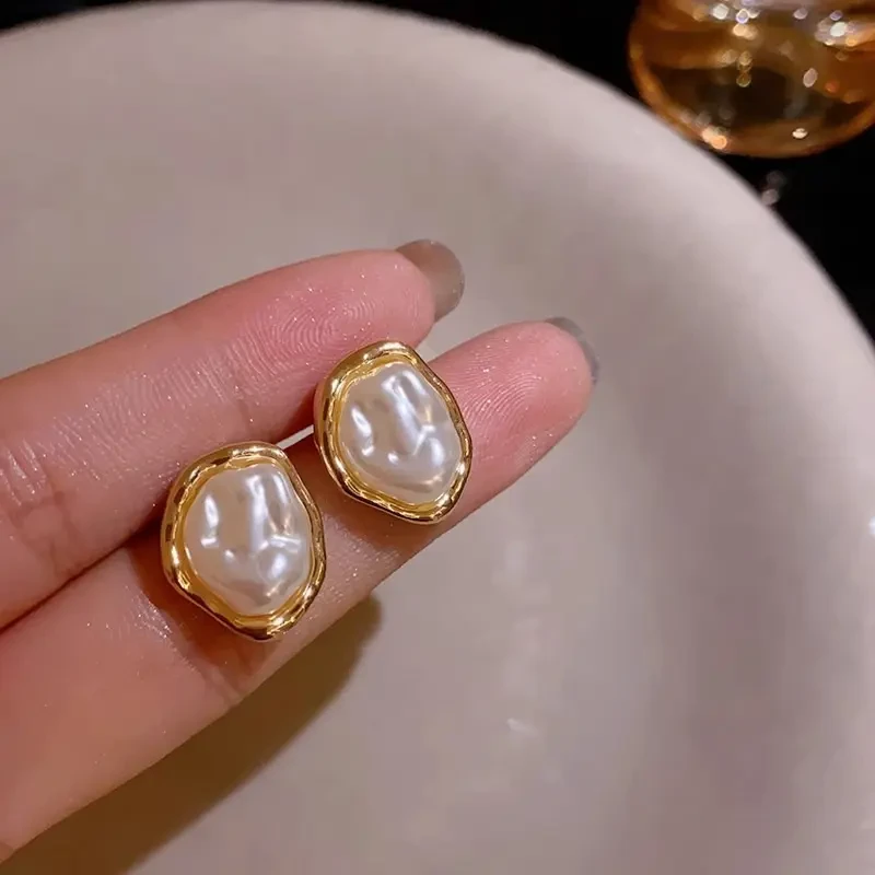 Kolczyki Vintage Pearl