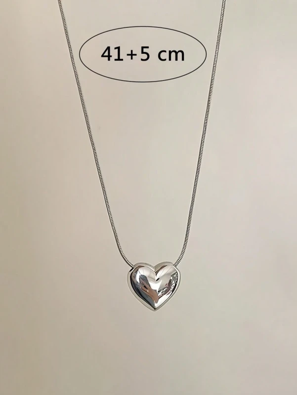 Naszyjnik wisiorek Srebrne Serce