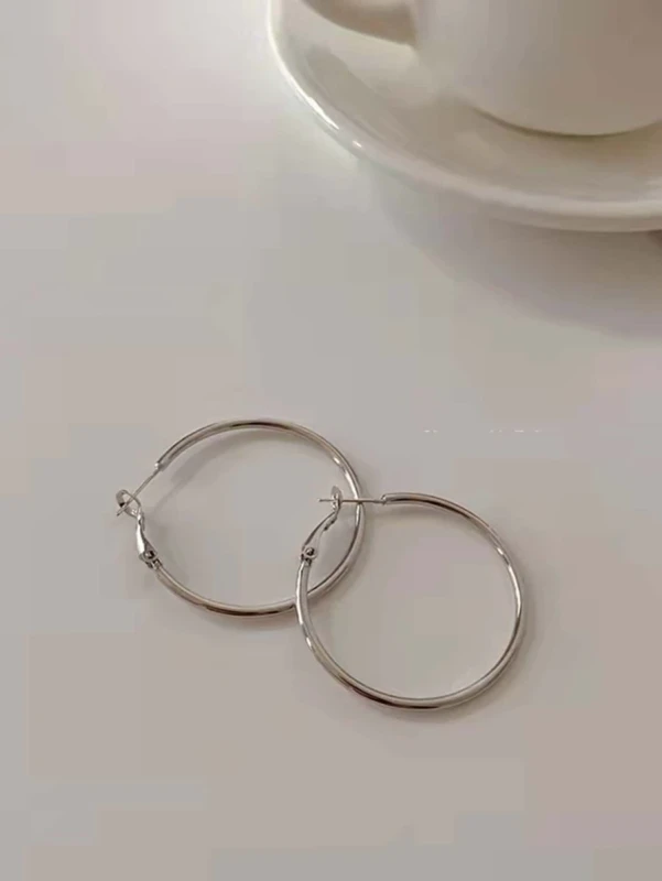 Kolczyki Srebrne Koła