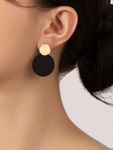 Kolczyki Black and Gold