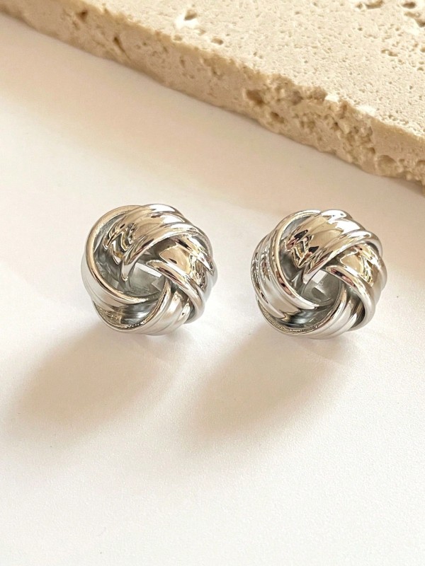 Kolczyki Silver Nido