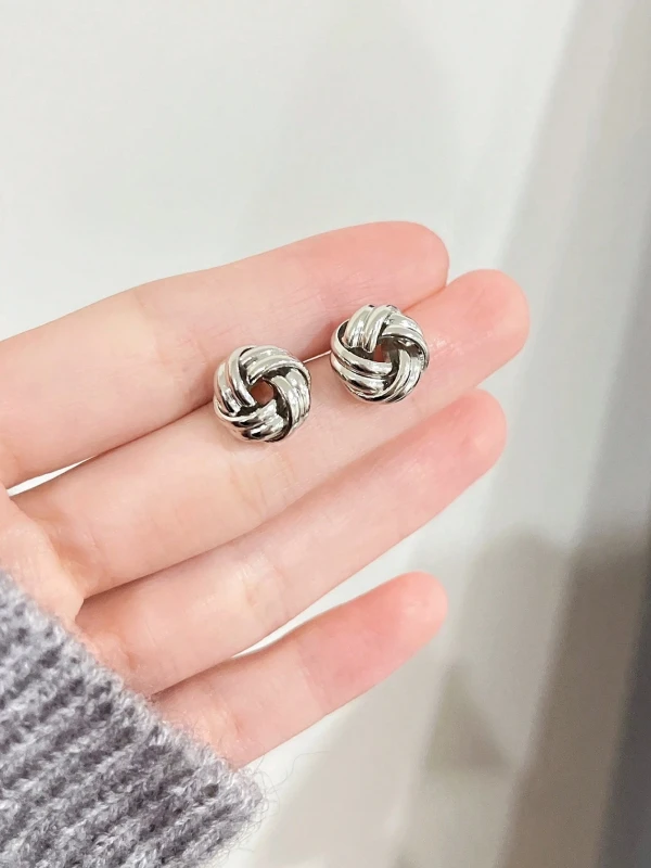Kolczyki Silver Nido