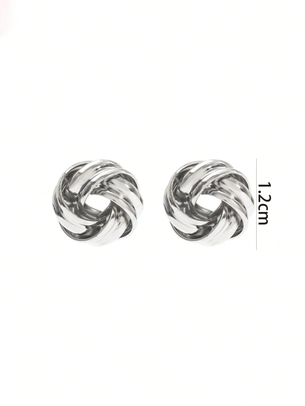Kolczyki Silver Nido