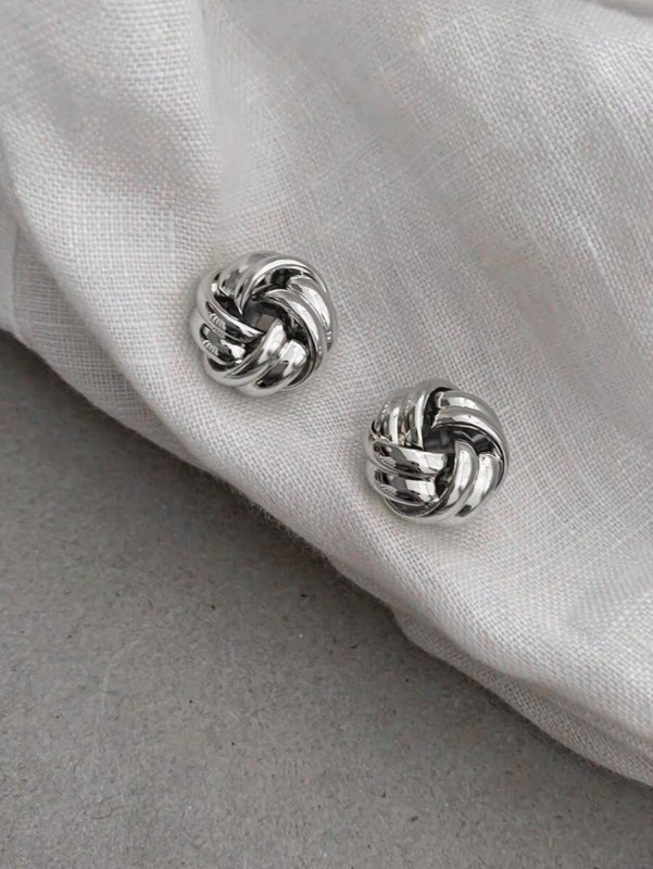 Kolczyki Silver Nido