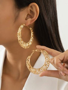 Kolczyki Lace Hoops