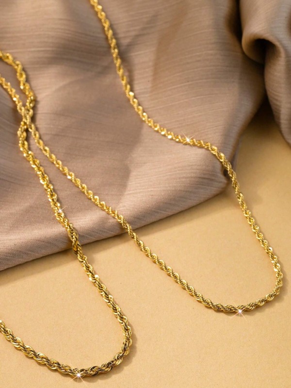 Złoty naszyjnik łańcuszek o splocie rope chain na cienkim łańcuszku (1).webp