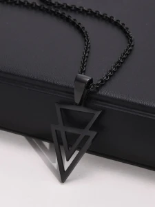 Naszyjnik męski Black Apex