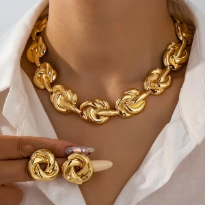 Zestaw Golden Goth Statement